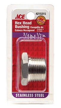 Picture of SMITH-COOPER 4638101060 Smith Cooper HEX Bushing 3/4X1/2 SS (EA)