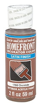 Picture of HOMEFRONT 17260 Homefront Paint%2b2OZ%2bSQZ%2bSAT%2bCHOCLT (PK-3-EA)