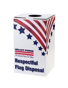 Picture of VALLEY FORGE FLAG COMPANY LLC BOXREC FLAG DISPOSAL BOX (EA)