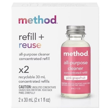 Picture of Method Products, Inc 10768 Method Pink Grapefruit Scent Concentrated All Purpose Cleaner Refill Liquid 1 oz (PK-12-EA)