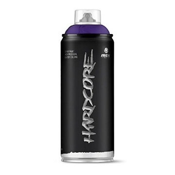Picture of SPRAY PLANET USA INC EX014H0216 Montana Colors 1863638 11 oz Hardcore Gloss Spray Paint44; Anonymous Violet - 6 per Pack (PK-6-EA)