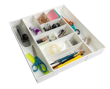 Picture of DIAL INDUSTRIES 02562 Dial Industries Expandable Junk Drawer Desk Organizer Storage Tray (EA)