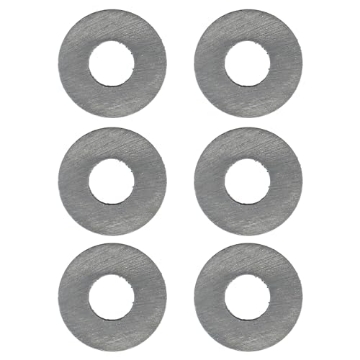 Picture of Magnet Source 07005 Ceramic Ring Magnets, 0.689" Outer Diameter, 0.296" Inner Diameter, 0.118" Thick (Pack of 6) (EA)