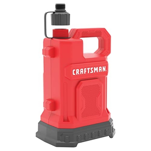 Picture of MICHEL SALES CO CMXWUSD61236 CRAFTSMAN 1/4 HP Thermoplastic Submersible Water Pump, Pumps up to 2500 GPH (EA)