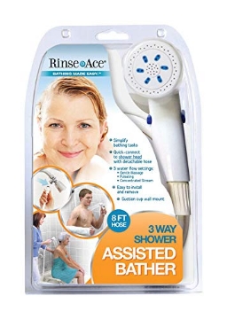 Picture of Rinse Ace 94620 Rinse Ace Assisted Bather White ABS 3 settings Handheld Showerhead 2.5 gpm4 (PK-4-EA)