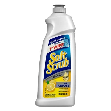 Picture of Soft Scrub DIA 00865 Soft Scrub Lemon Scent Heavy Duty Cleaner 24 oz. Cream - Case of: 1 (EA)