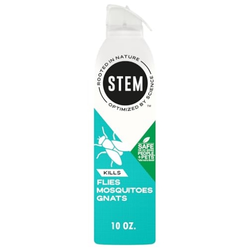 Picture of Stem Audio 3281 STEM Kills Flies, Mosquitoes And Gnats: Plant-Based Active Ingredient Bug Spray, Botanical Insecticide For Indoor And Outdoor Use; 10 fl oz (Pack Of 1) (PK-6-EA)