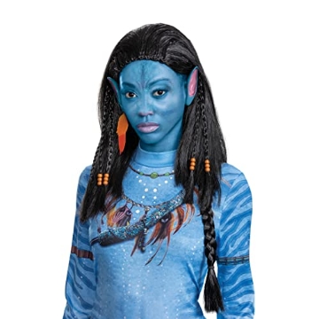 Picture of Disguise DG129259 Disguise womens Neytiri Wig, Official Disney Avatar Halloween Accessory, Adult Size Costume Wig, Adult Size (EA)
