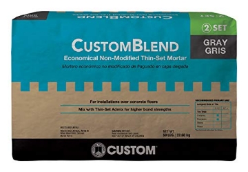 Picture of CUSTOM BUILDING PRODUCTS (FRT) CBTSG50 Custom Building Products CBTSG50 50 Lb Gray Custom Blend Thin-Set Mortar (EA)