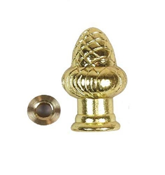 Picture of JANDORF SPECIALTY HARDWARE 60104 Orrco 60104 Brass Acorn Acron Finial, Red (EA)