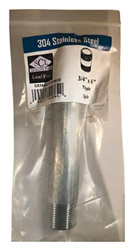 Picture of SMITH-COOPER 4632101500 Smith Cooper Nipple 3/4"X6" (EA)