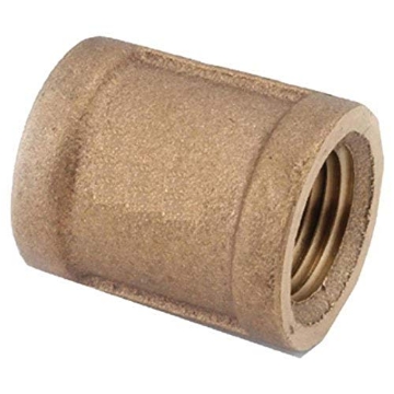 Picture of Andersen 738103-02 ANDERSON METALS 738103-02 1/8" Rough Brass Coupling (EA)
