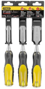 Picture of STANLEY Engineered Fastening 16-970 Stanley 16-268 FatMax Wood Chisel Set, 3-Piece (EA)