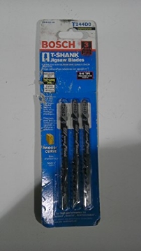 Picture of BOSCH SECURITY SYSTEMS, INC T244D3 Bosch 4 in. High Carbon Steel T-Shank Jig Saw Blade 6 TPI 3 pk (EA)