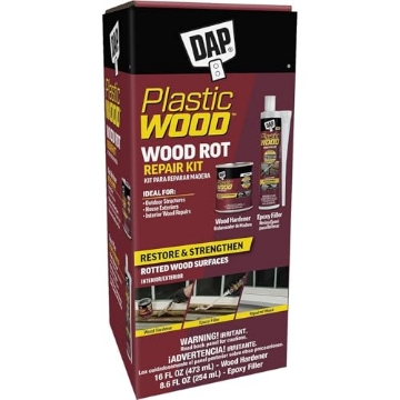 Picture of DAP 7079821005 1PK 21005 Plastic Wood Wood Rot Repair Kit (Contains: 16oz Wood Hardener & 8.6oz Epoxy Filler) LANC-448037-NF (EA)