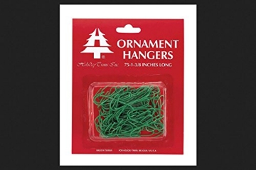 Picture of HOLIDAY LIGHT RAIL LLC 3928000 Ornament Holiday Trims Hooks Green PVC 1-3/8"72 (PK-72-EA)
