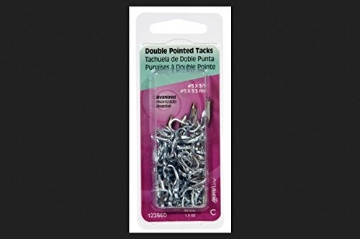 Picture of HILLMAN 122661 Hillman No. 9 x 7/16 in. L Galvanized Steel Double Point Tacks 1.25 pk (PK-6-EA)