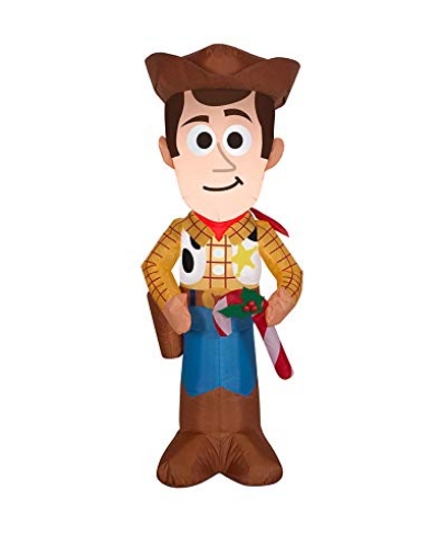 Picture of Disney Software SS115169G Gemmy Inflatable 3.5ft Airblown Woody with Candy Cane (EA)
