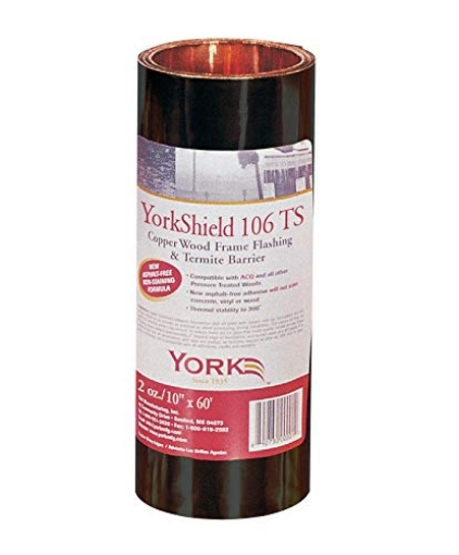 Picture of YORK MANUFACTURING INC GRCPR10602 York Flash TS Copper 10" X60' (EA)