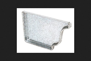 Picture of AMERIMAX 15205 Amerimax K Slip End Cap 4 " Galvanized Left Hand (PK-15-EA)