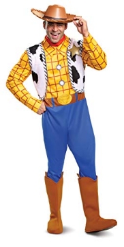 Picture of Disguise DG50550C Disguise Mens Woody Costume, Official Toy Story Deluxe Adult Costume, XXL (50-52) (EA)
