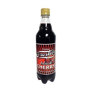 Picture of FBG BOTTLING GROUP LLC 002248 Frostop 9469545 24 oz Cherry Soda Bottle44; Black - Pack of 24 (PK-24-EA)