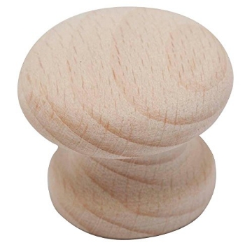 Picture of WADDELL MANUFACTURING CO. 9211.50 DP Waddell Traditional Round Furniture Knob 1-1/2 in. Dia 5 in. Unfinished 2 pk (PK-10-EA)