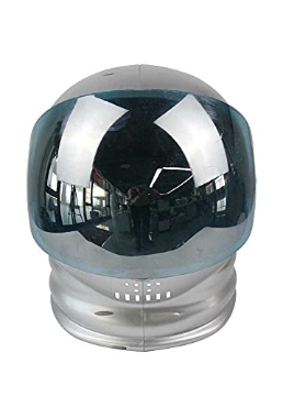 Picture of Underwraps Child Code UR30503OS UNDERWRAPS Halloween Costume Adult Space Helmet Accessory with Movable Visor (EA)