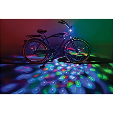 Picture of BRIGHTZ L5885 Brightz Disco Bike Lights LED Bicycle Lights RGB Burning Man Lights BMX Bike Accessories Bike Decorations Bike Light Bike Lights Kids Burning Man Bike Lights Bicycle Accessories Men Women Boys Girls (EA)