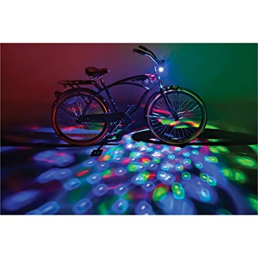 Picture of BRIGHTZ L5885 Brightz Disco Bike Lights LED Bicycle Lights RGB Burning Man Lights BMX Bike Accessories Bike Decorations Bike Light Bike Lights Kids Burning Man Bike Lights Bicycle Accessories Men Women Boys Girls (EA)