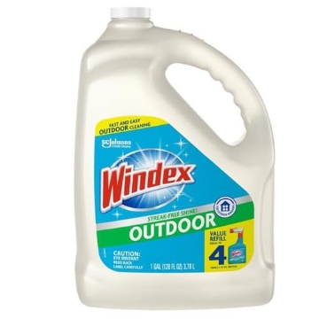 Picture of Windex 00300 Windex Original Scent Outdoor Glass Cleaner 128 ounce Liquid - Total Qty: 44 (PK-4-EA)