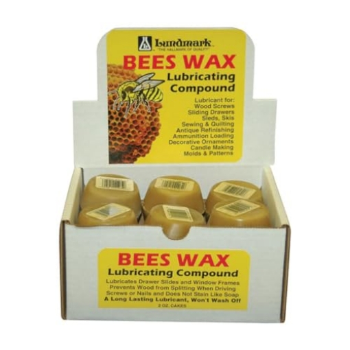Picture of LUNDMARK WAX CO 9105W54 Lundmark Bees Wax General Purpose Bees Wax Lubricating Compound 2 oz. (PK-27-EA)