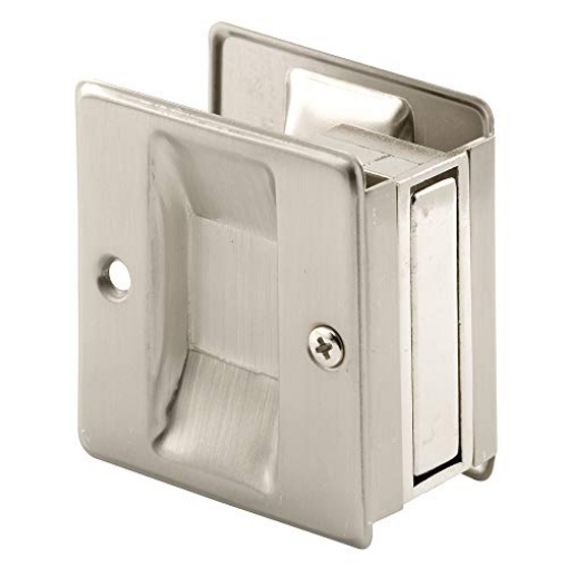 Picture of Prime N 7238 Slide-Co 164158 Satin Nickel, Pocket Door Pull (Single Pack) (EA)