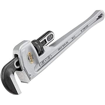 Picture of Ridge Tool Company 31100 RIDGID 31100 Model 818 Aluminum Straight Pipe Wrench, 18-inch Plumbing Wrench (EA)