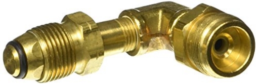 Picture of Mr. Heater, Inc. F273760 Mr. Heater 90 degree elbow w/P.O.L. x 1x20 male (EA)