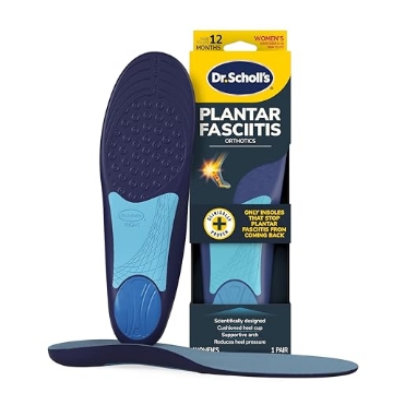 Picture of SCHOLLS CO 87101894 Dr. Scholl’s Plantar Fasciitis Relief Orthotic Insoles for Women - The Only Proven Insole to Stop Plantar Fasciitis from Coming Back, Immediately Relieves Pain, Heel Spurs, Arch Support Inserts (PR-2-EA)