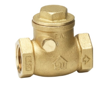 Picture of HOMEWERKS 240-2-12 Homewerks 240-2-12-12 Swing Check Valve, x Female Thread, Brass, 1/2-Inch, 0.5 Inch (EA)