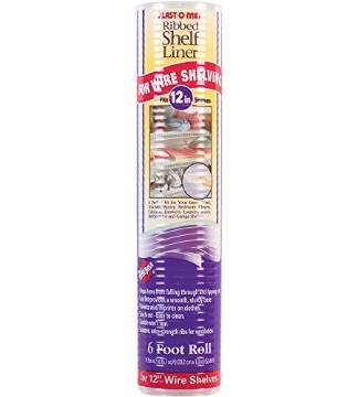 Picture of Warps WSPM-606-C Warp's Plast-O-Mat 6 ft. L x 15-1/2 in. W Clear Non Adhesive Ribbed Shelf Liner (EA)