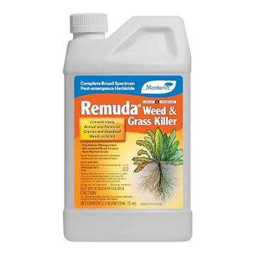 Picture of Monterey Mills LG 5185 Monterey Remuda Broad Spectrum Non-Selective Post-emergent Herbicide Concentrate for Vegetation Management and Ornamental Weed Control, 32oz (EA)