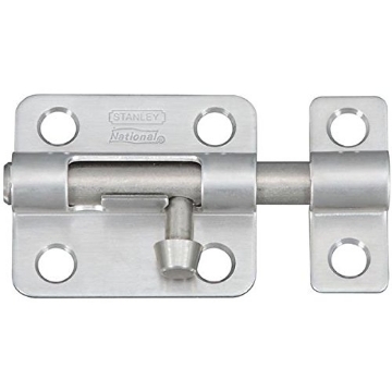 Picture of National/Spectrum Brands N348-946 National Hardware N348-946 2-1/2" Stainless Steel Barrel Bolt (PK-3-EA)