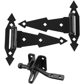 Picture of National/Spectrum Brands N243-899 National Hardware N243-899 DPV845 Gate Kit in Black (EA)