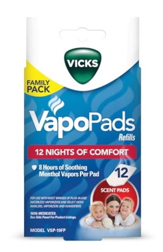 Picture of Vicks VSP-19FP Vicks Vapo Pad Family Pack, 12 Count (EA)