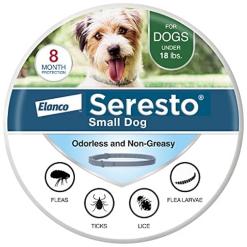 Picture of DRP RESOURCES INC 81857944-SSD Seresto Small Dog Vet-Recommended Flea & Tick Treatment & Prevention Collar for Dogs Under 18 lbs. | 8 Months Protection (EA)