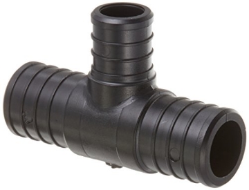 Picture of FLAIR-IT 32776 Ecopoly 32776 PEX Tee, 1" x 1" x 3/4", 1.0" ID, Crimp, Plastic (Pack of 5) (EA)