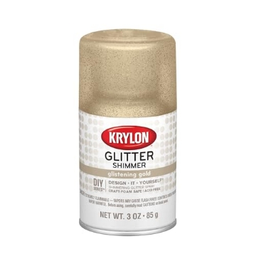 Picture of Krylon Spray Paint I00401 Krylon I00401 Glitter Aerosol Spray, Glistening Gold (EA)