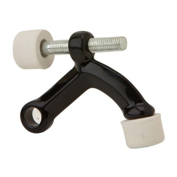 Picture of IVES 70A-BLK SCHLAGE Ives 70A-BLK Hinge Pin Door Stop,Black, 1 Count (Pack of 1) (EA)