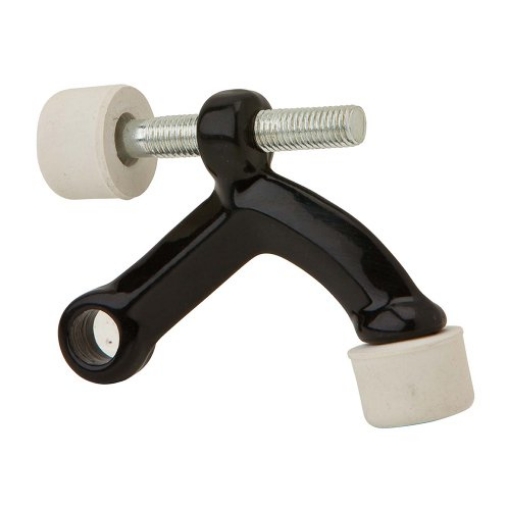 Picture of IVES 70A-BLK SCHLAGE Ives 70A-BLK Hinge Pin Door Stop,Black, 1 Count (Pack of 1) (EA)