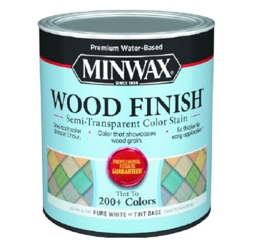 Picture of Minwax 117100000 Minwax® Wood Finish® Semi-Transparent Color Stain, Tint Base, Quart (PK-4-EA)