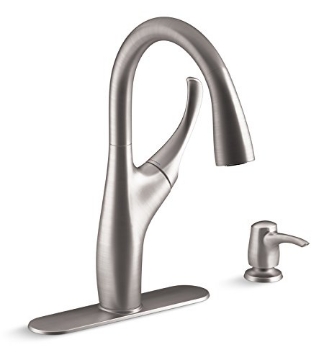 Picture of Kohler R72511-SD-VS Kohler K-R72511-SD-VS Mazz Kitchen Sink Faucet, Vibrant Stainless (EA)
