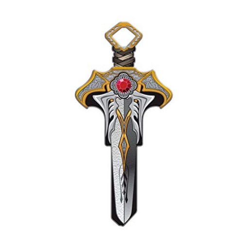 Picture of LUCKY LINE PRODUCTS INC B144K Lucky Line Products Dagger House Key Blank Double sided For Kwikset KW1/11 (PK-5-EA)